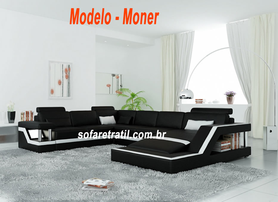 Sofá moderno para Sala de TV - Acolhedor e muto Estiloso