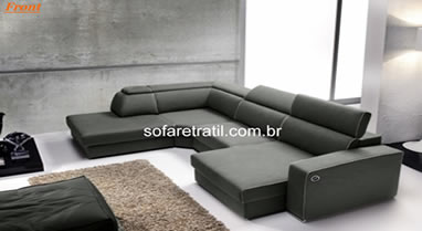 Fabricamos esse Bonito sofá sofa Motorizado - Um Espetáculo A Parte- Confira aqui na SOFÁRETRÁTIL.COM.BR