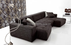 sofa preto  