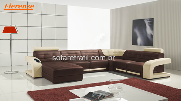 sofa retratil eletrico