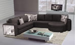 sofas de canto preto