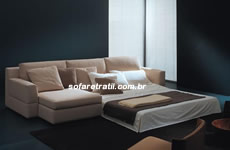 sofas retratil que vira cama para apartamento sofas retratil para apartamento
